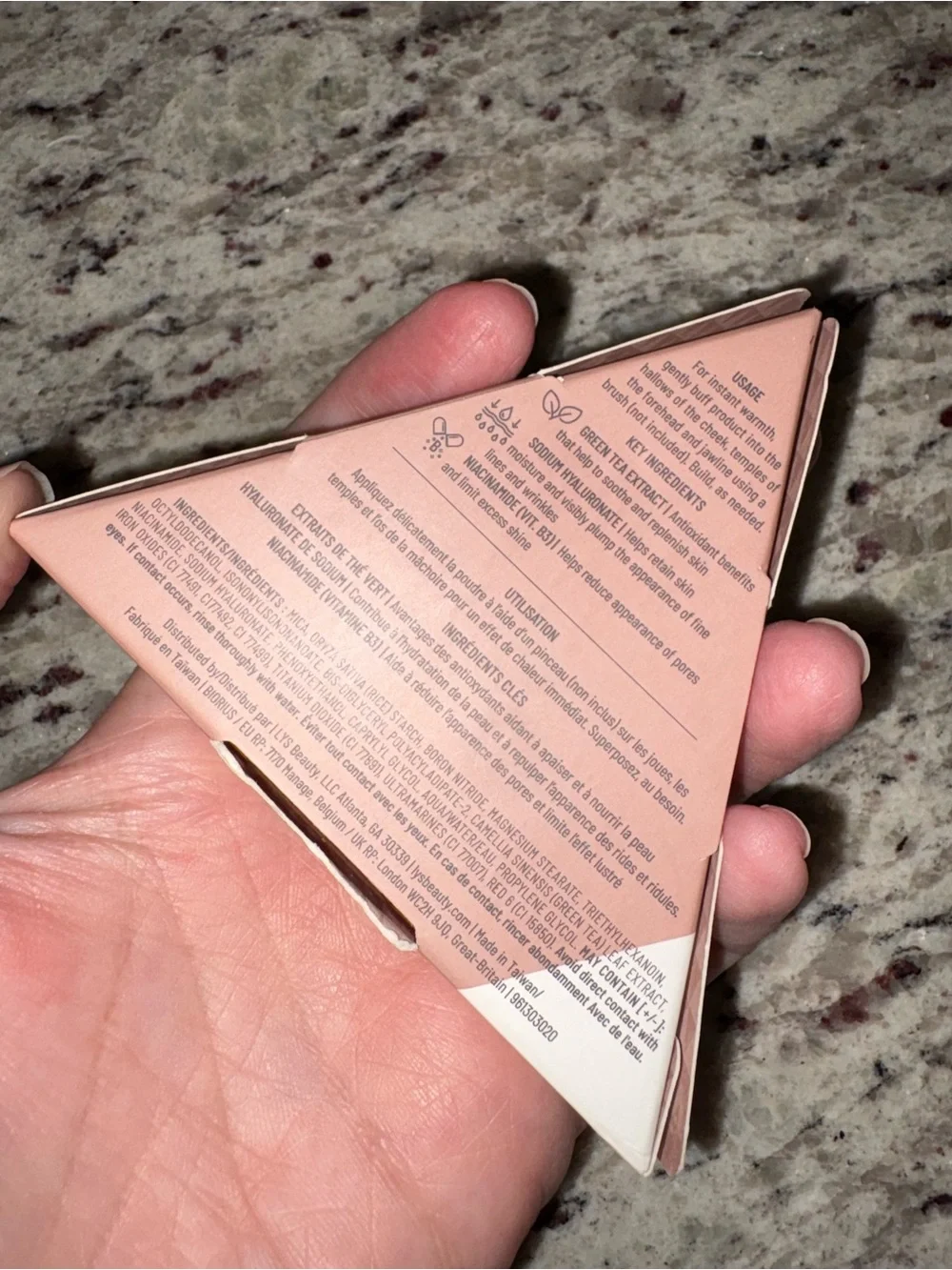 LYS No Limits Matte Bronzer in Harmony - Pink/Peach Packaging